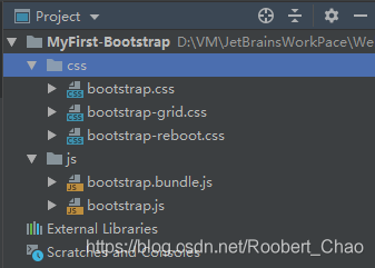 BootStrap 的目录结构