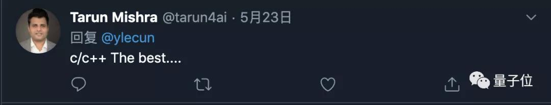 LeCun自曝使用C语言23年之久，2年前才用Python，还曾短暂尝试Lua