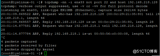 netstat、Linux下抓包