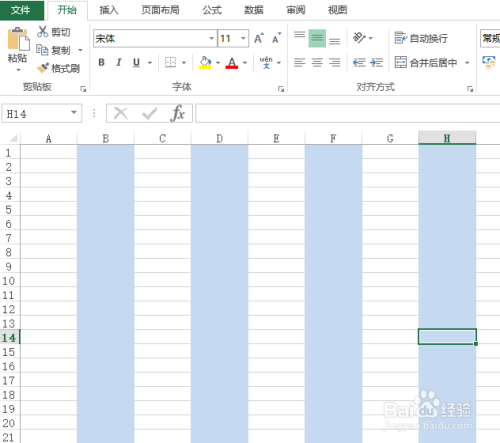 Excel 隔行变色