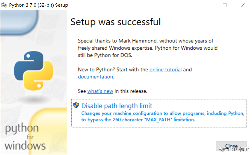 windows上安装python3.7教程以及环境变量配置