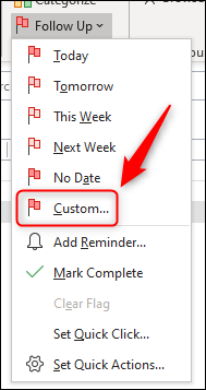 Click "Custom."