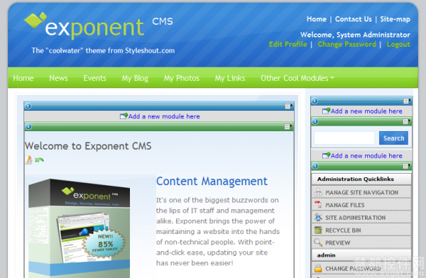 开源PHP CMS