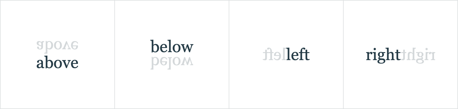 -webkit-box-reflect directions
