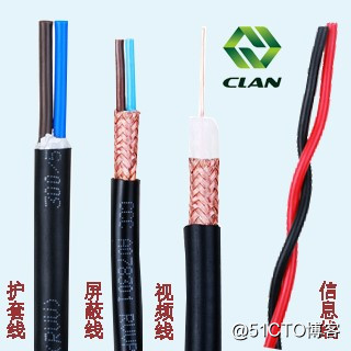 弱电安防工程中的电线电缆基本只是