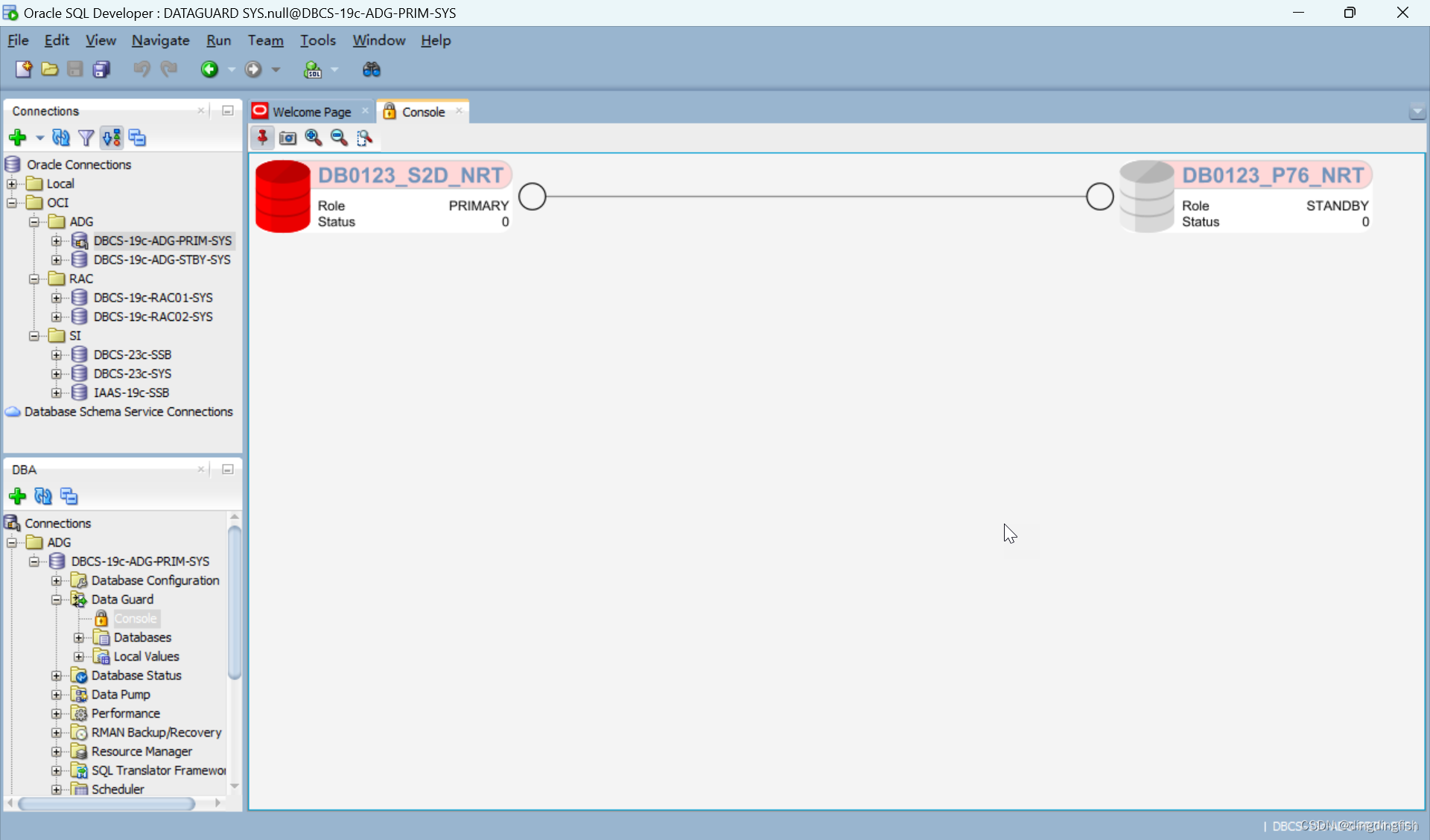 SQL Developer 小贴士：显示ADG配置_adg参数查询sql-CSDN博客