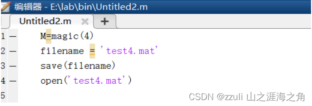 《Matlab》文件操作_matlab的文件操作作业-CSDN博客