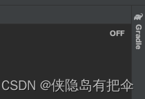 看看代码区右上角是不是显示 OFF