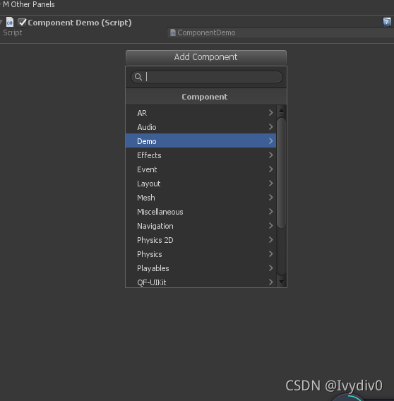 Unity3D游戏开发：AddComponentMenu、ContextMenu与RequireComponent详解-CSDN博客
