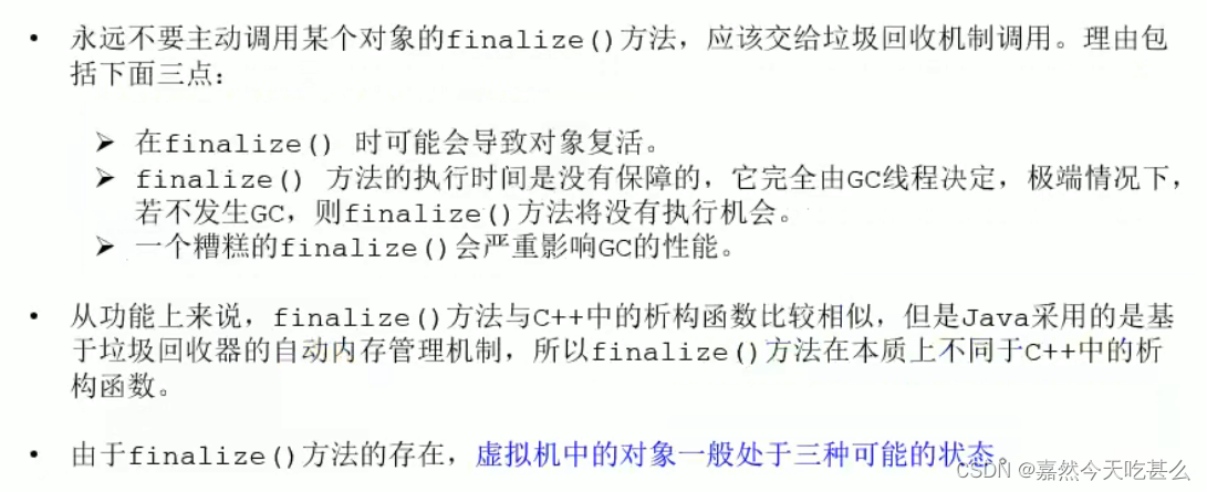 finalization