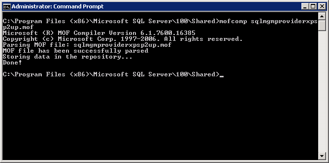 Cannot connect to WMI provider 0x8004100. - Judi - MyTrajectory