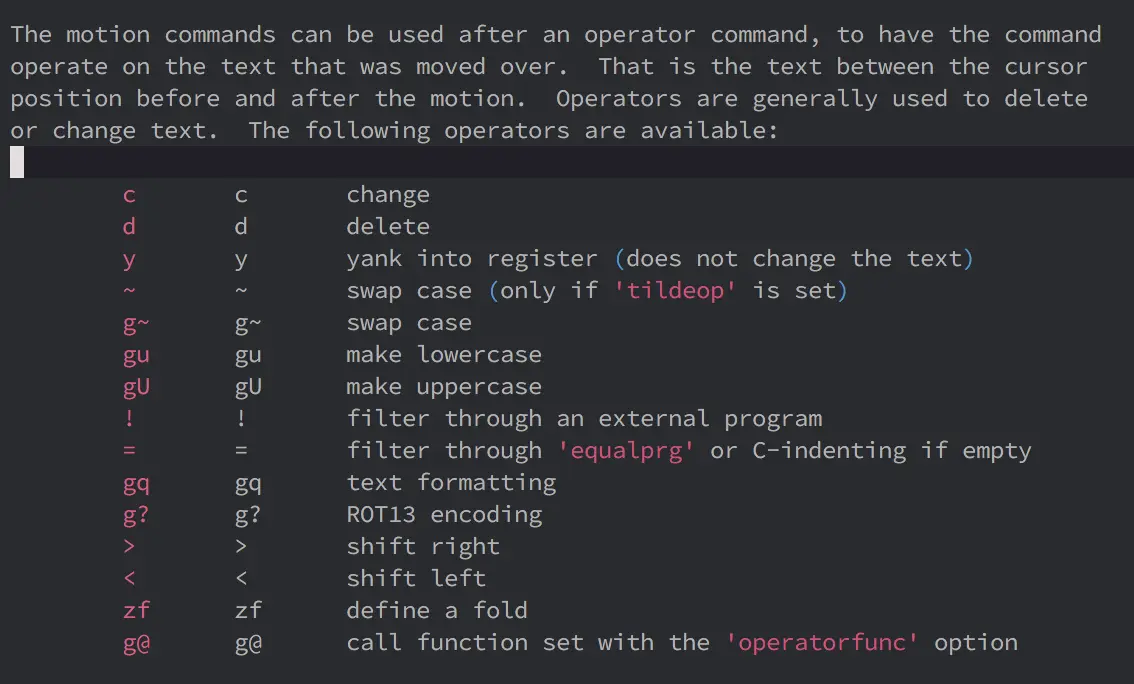 operator