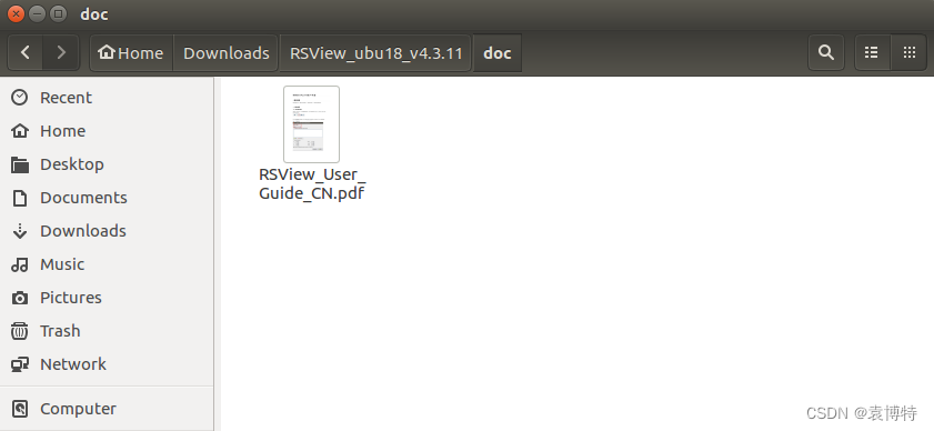 Ubuntu16.04配置使用robosense雷达18版本的rsview软件记录_rsview 历史版本在哪下载-CSDN博客
