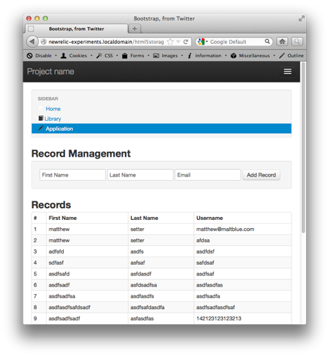 Bootstrap, from Twitter