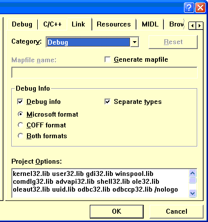 VC++6.0编译环境介绍(2)