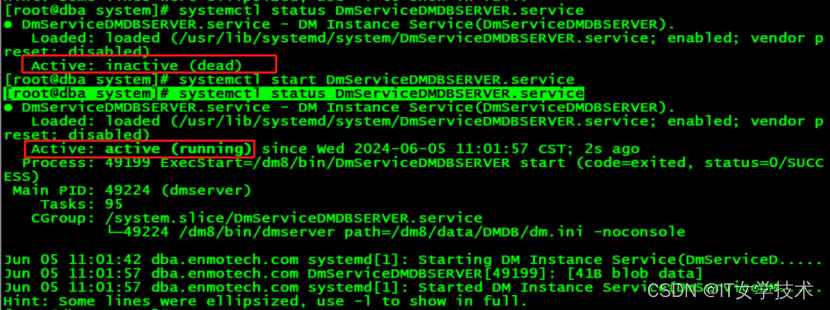 达梦 8 数据库的安装 —— 适配生产环境 Linux 平台插图60 达梦 8 数据库的安装 —— 适配生产环境 Linux 平台