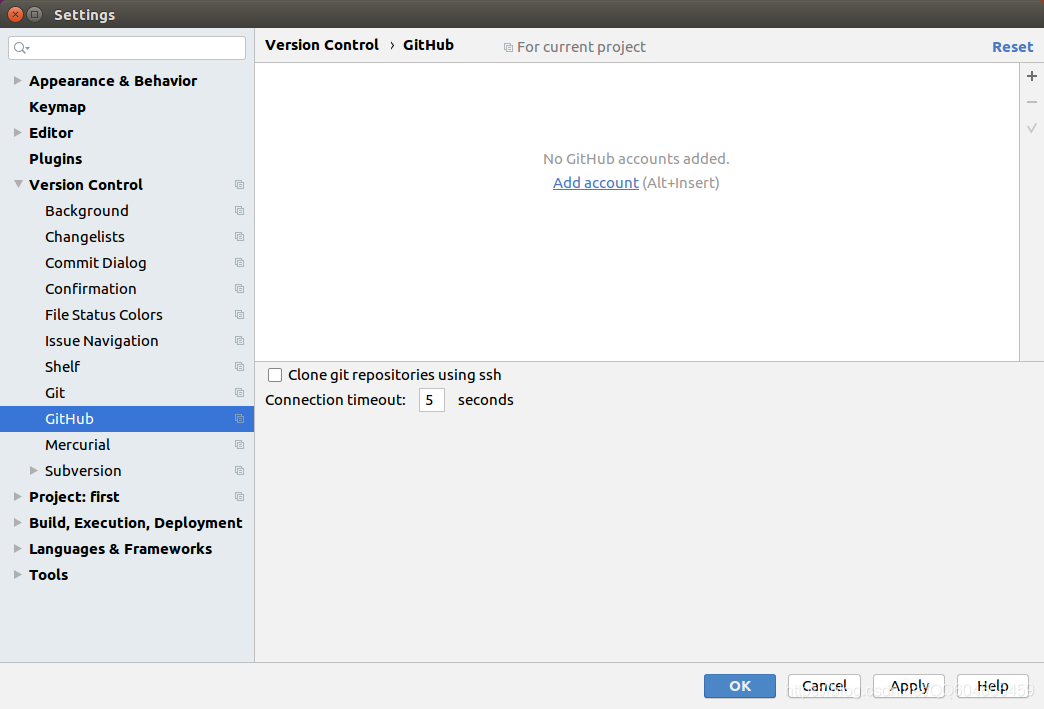 选择 GitHub