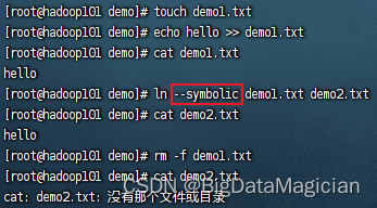 linux命令-ln命令详解插图3 在这里插入图片描述