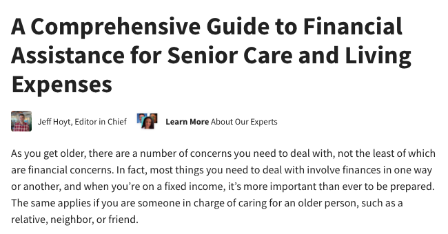 新知图谱, SeniorLiving如何成为美国养老产业的“流量IP”？