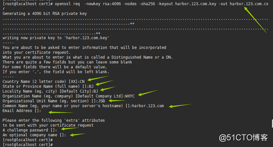 Centos7安装Docker镜像仓库Harbor1.5.3之https
