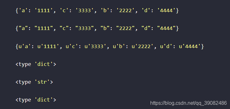 Python中 dumps() 与 loads() 数据格式的比较_python里的dumps等于js里的什麽-CSDN博客