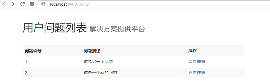 访问首页