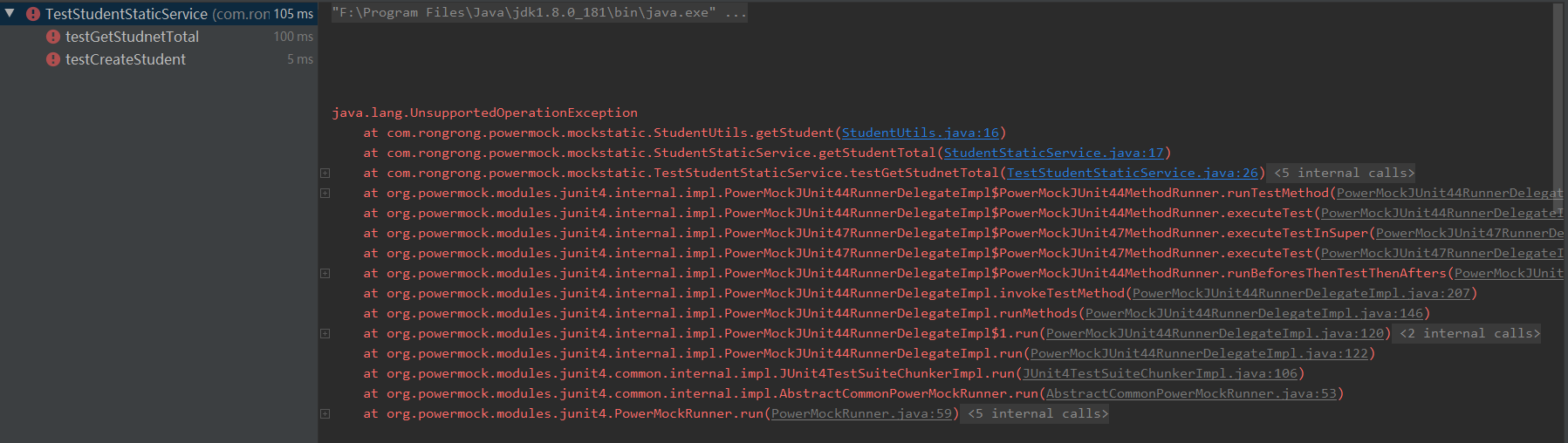 PowerMock学习（四）之Mock static的使用-CSDN博客