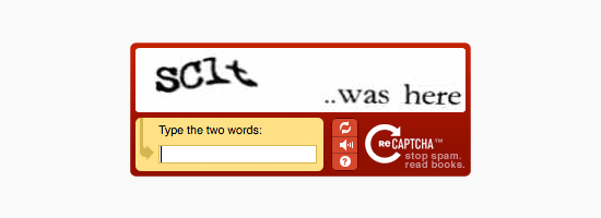 reCAPTCHA preview