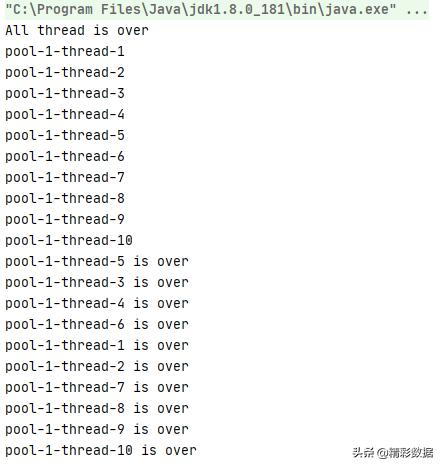 Java线程池详细介绍——原理及详细使用