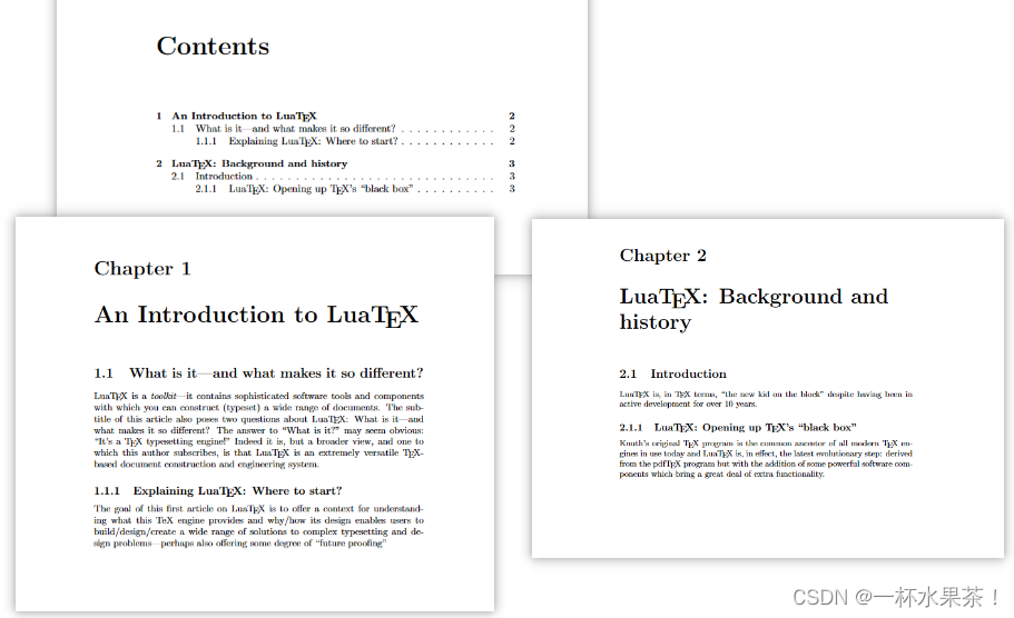 Latex + Overleaf 论文写作新手笔记_overleaf可以自动生成目录吗-CSDN博客