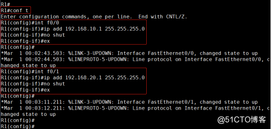 路由重分发配置实例 ospf、rip