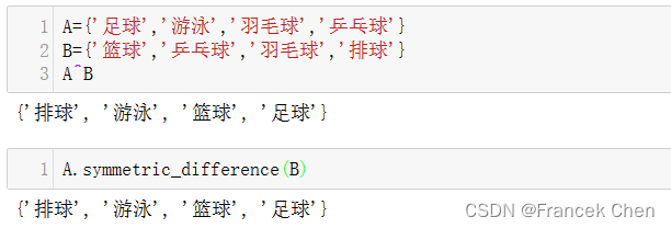 Python数据结构——集合插图19 Python数据结构——集合