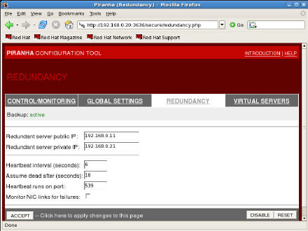 RedHat5实现负载均衡（LVS--DR方法实现）