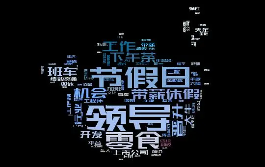 福利词云