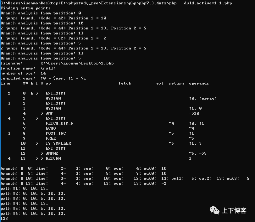 php for 循环 try_php 操作码 (op)