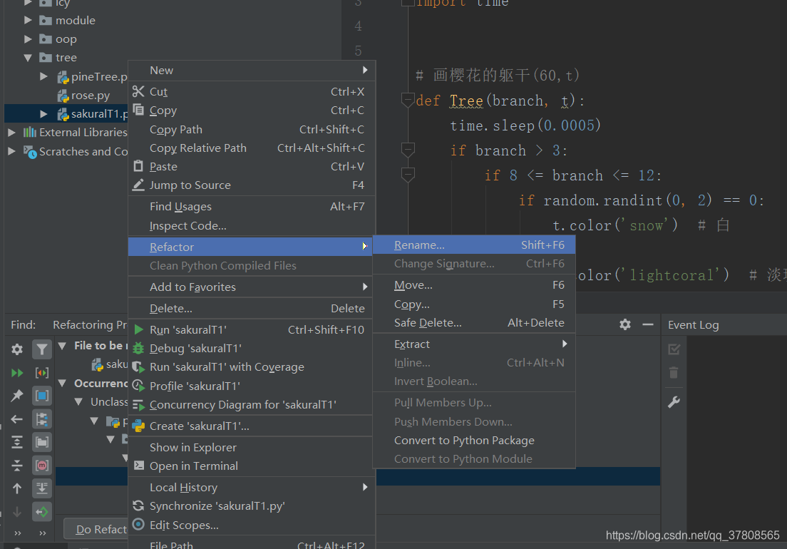 pycharm使用之命名重命名_occurrences found in comments, strings and non-cod-CSDN博客