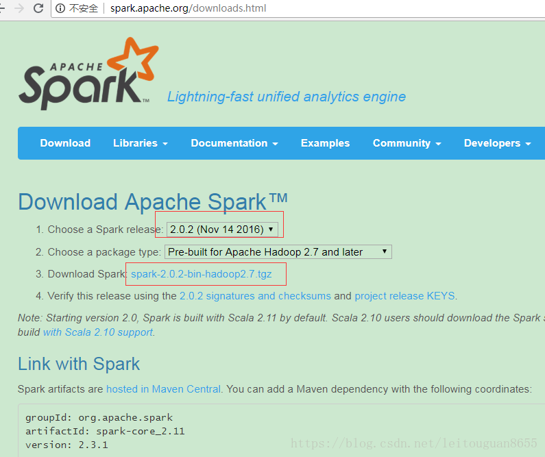 spark下载