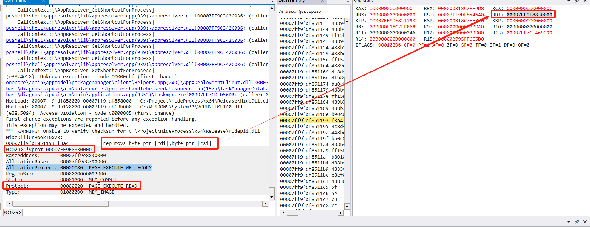 浅谈进程隐藏技术插图11 浅谈进程隐藏技术