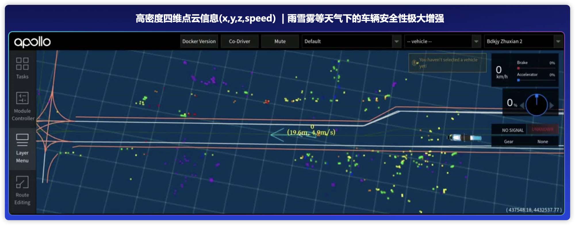 全面支持4D毫米波雷达