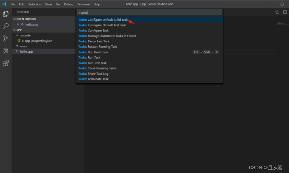 how to configure tasks for executing c cpp in vs code.... VSCode配置C/C++环境_vscode编译器路径设置-CSDN博客