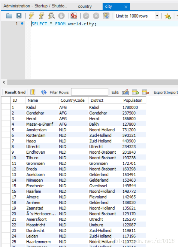mysql数据