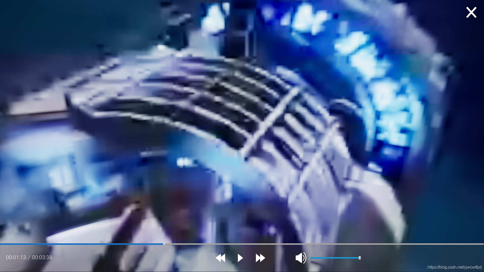 一个简单的全景视频播放器。(全景视频播放器只能播放全景视频)