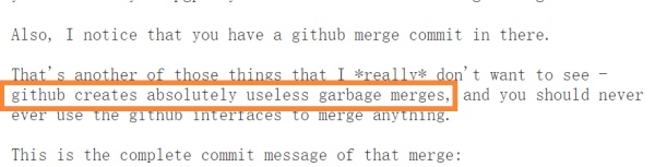 Linus 怒批 GitHub:制造了毫无用处的垃圾合并信息Linus 怒批 GitHub:制造了毫无用处的垃圾合并信息