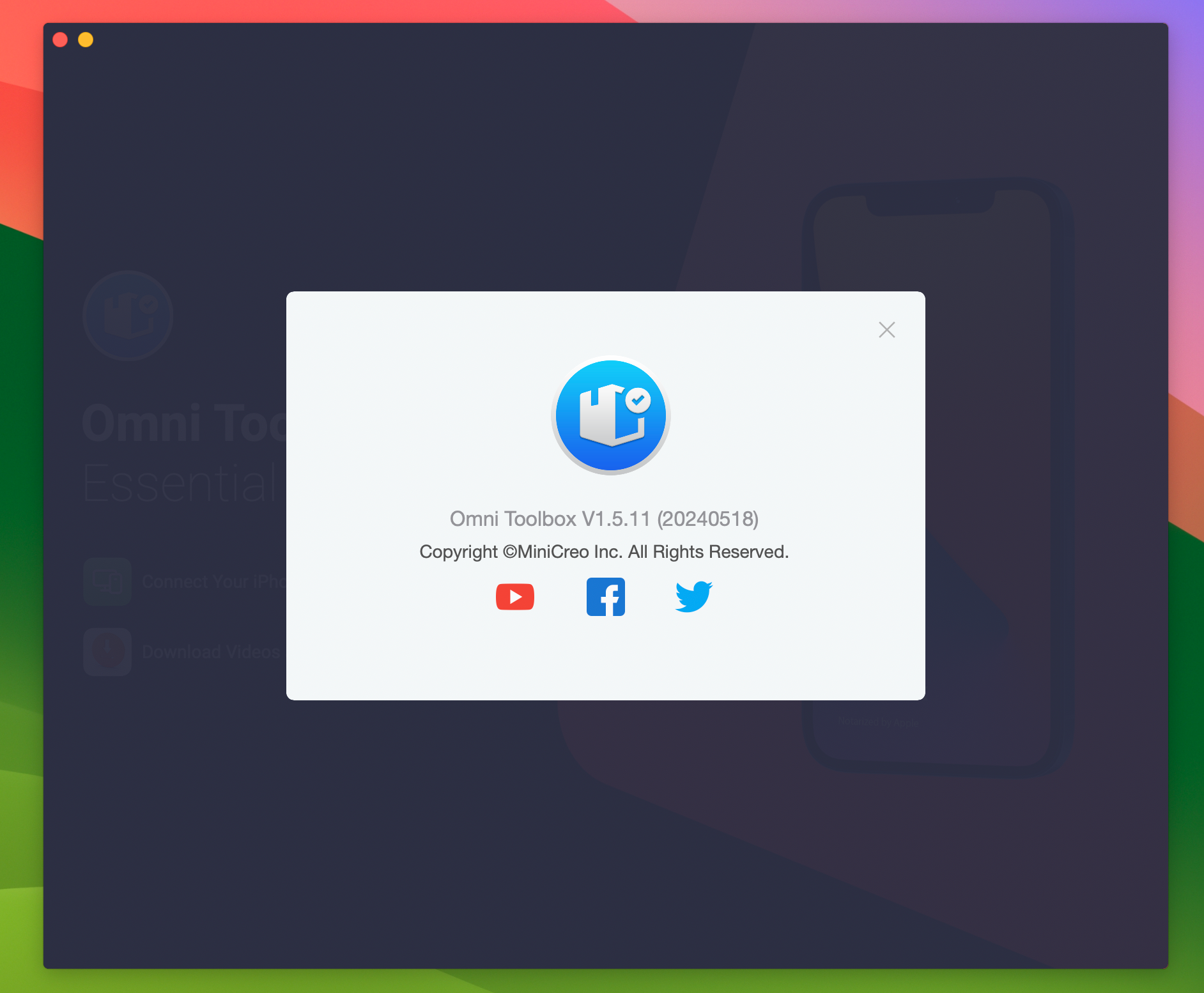 Omni Toolbox for Mac v1.5.11 - 多功能iPhone工具箱