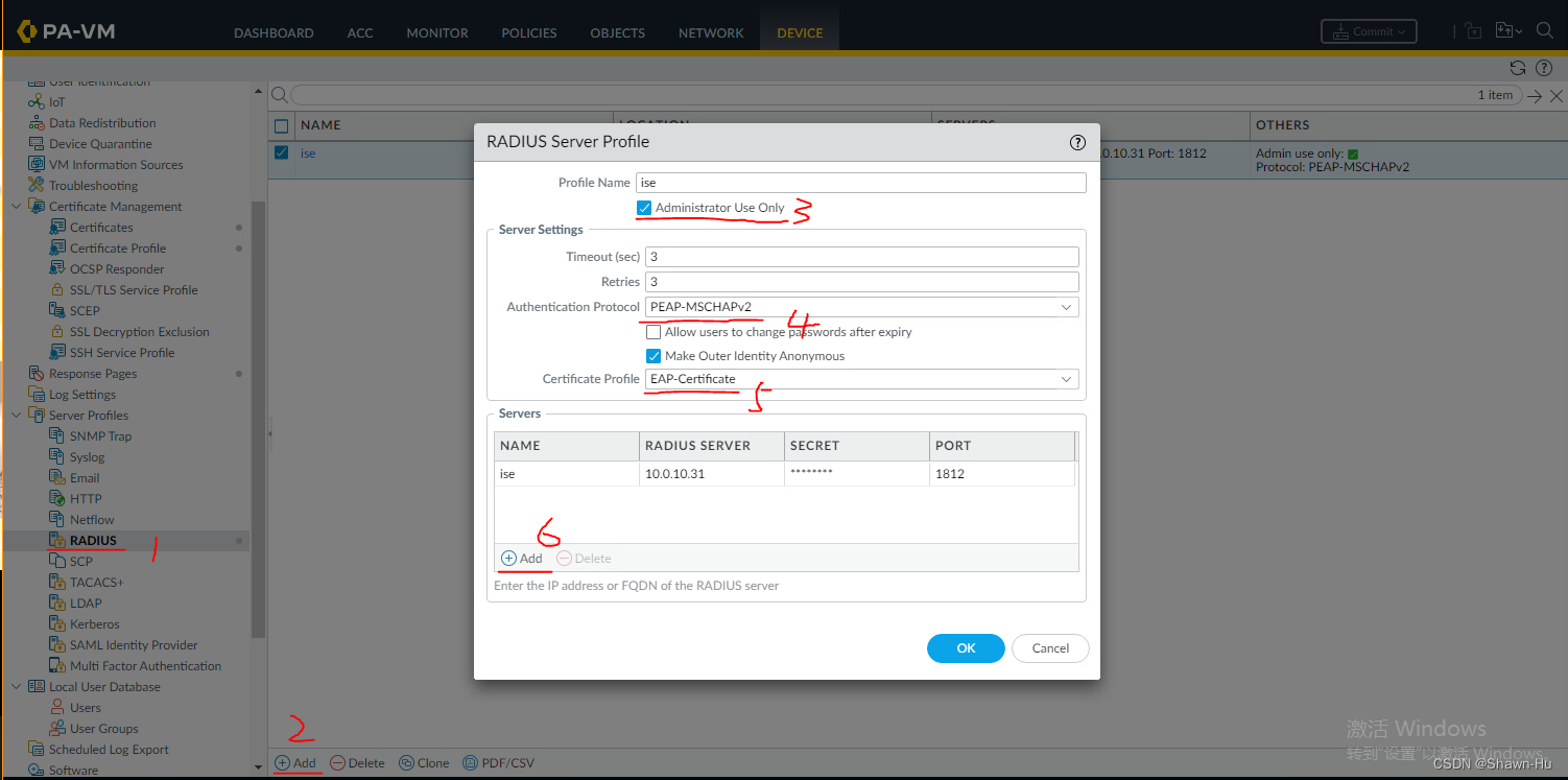 PaloAlto防火墙使用ISE+AD域账户认证实现设备登录_palo alto 防火墙域控账户登录-CSDN博客