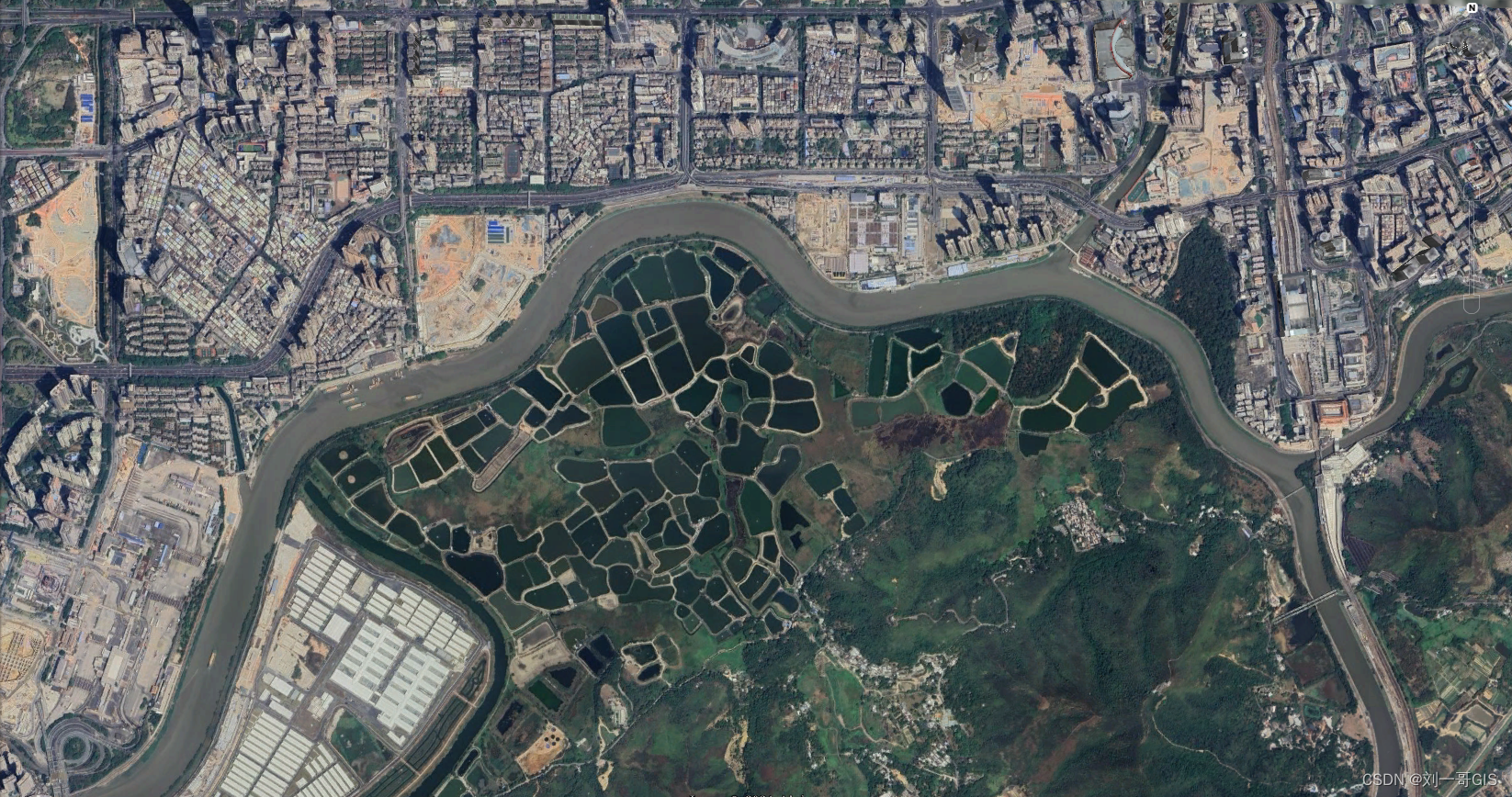 【GIS前沿技术】从谷歌地球看那些泾渭分明的地理界线_arcgis_03