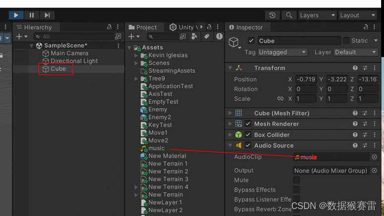Unity3D入门基础知识汇总