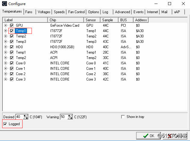 Zabbix添加对Windows 客户端CPU温度的监控