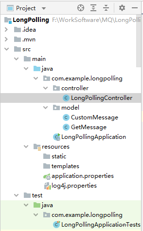 项目的目录结构