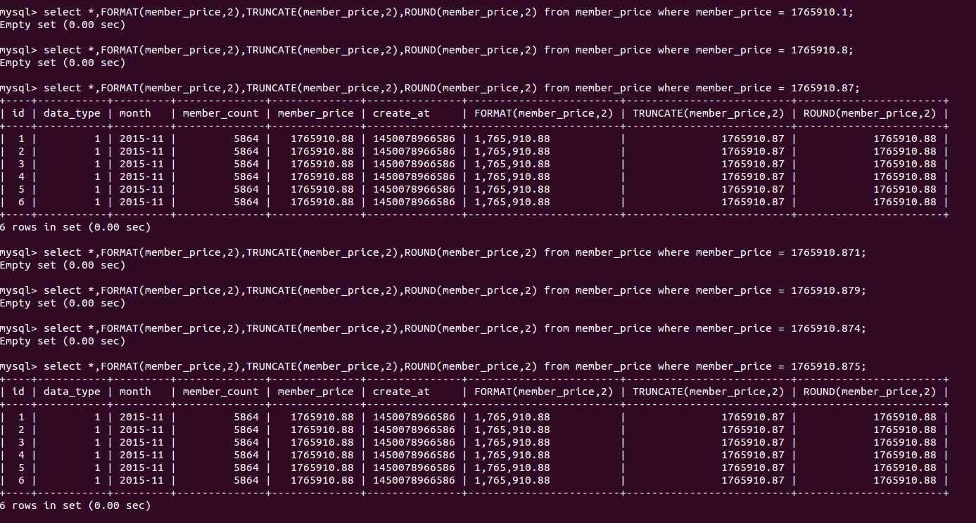 mysql设置float四舍五入_关于MySQL中存储类型为Float，使用jdbc查询时丢失精度，或者自动四舍五入的问题...-CSDN博客